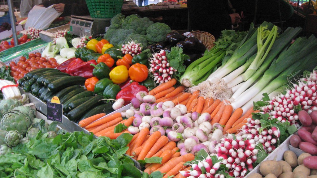 Market veggies
