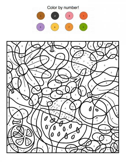 Color by Number (1) - Choosing Courageous WellBeing